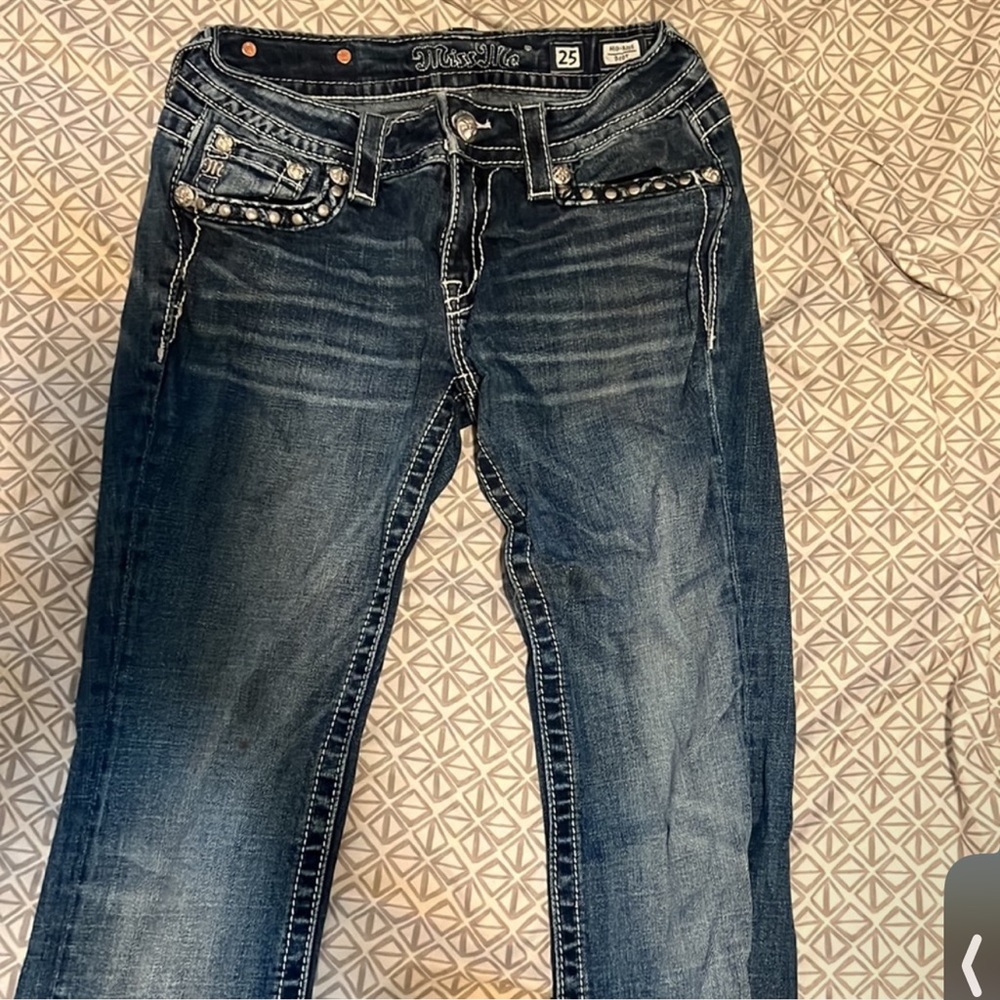 Miss Me jeans pre owned in good condition size 25